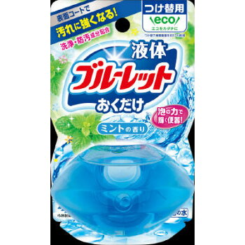液体ブルーレットおくだけつけ替用 ミントの香り 70ml ベイシアネットスーパー 楽天全国スーパー 液体ブルーレットおくだけつけ替用 ミントの香り 70ml ベイシアネットスーパー 楽天全国スーパー
